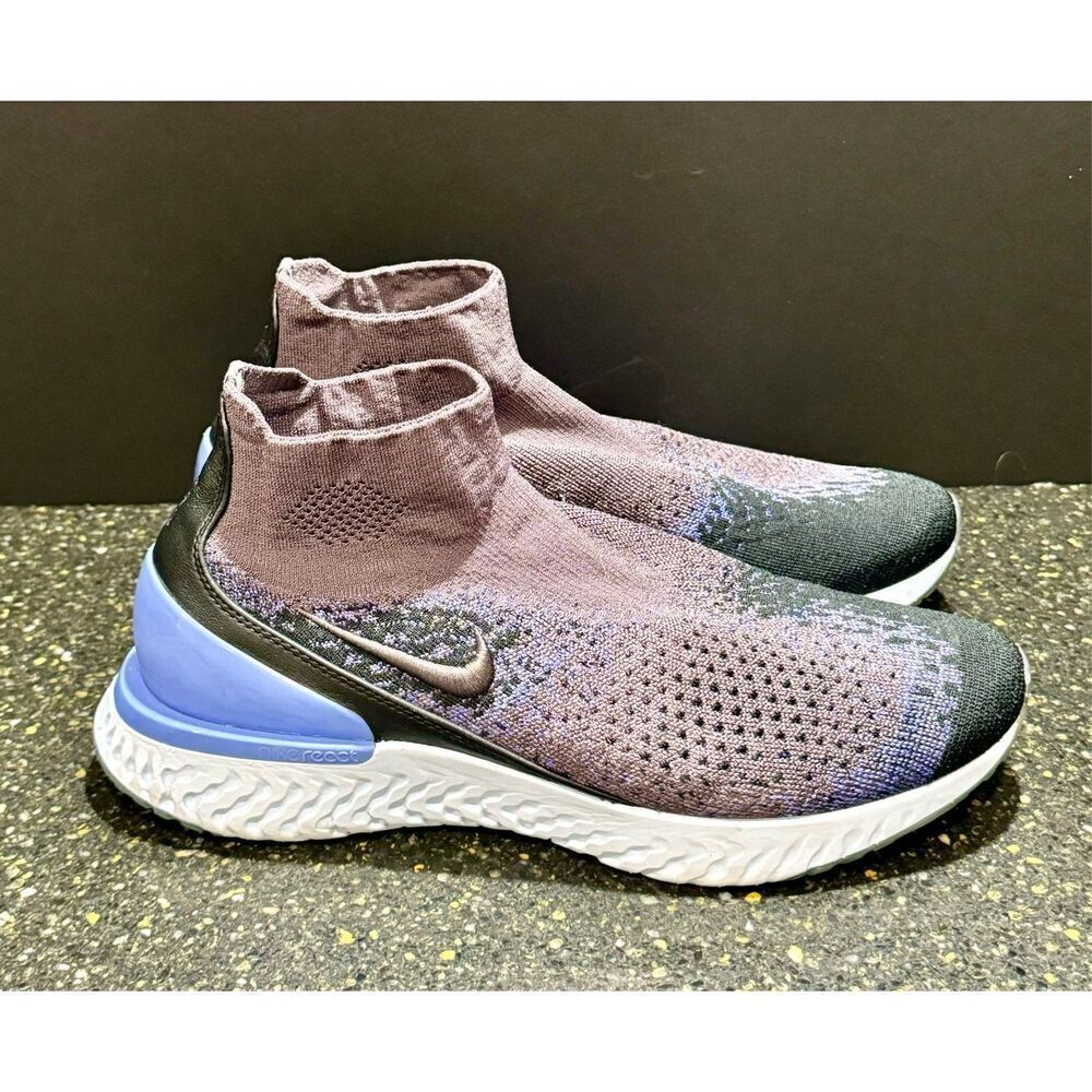 Nike Rise React Flyknit. Thunder Gray/Sapphire. M… - image 5
